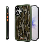 iPhone 17 Shockproof Protective Case in Mossy Oak Bottomland Camo, MagSafe Compatible, 18-Foot Drop-Test Certified, Slim, Rugged, Raised Bezels &