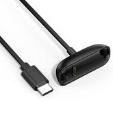 USB C Cable for Fitbit Inspire 3 Charger, Replacement Charging Cable Dock Stand for Fitbit Inspire 3 Charger (1.6ft)