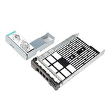 2.5 To 3.5 Hard Drive Adapter Ssd, Hard Drive Tray Caddy 3.5" F238F 0F238F Kg1Ch With 2.5" Hdd Adapter Compatible For Dell Poweredge T340 T440 T640 T430 T630 R730 R930 T420 T620 R720 R320 R420