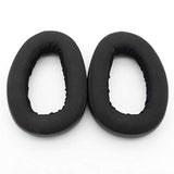 Replacement Earpads Cushions Compatible With Sennheiser Gsp 600/500 On-Ear Headphone, 1 Pair Artificial Leather Ear Pads With Soft Memory Foam, Noise Isolating Earpads(Black)
