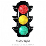 31" Traffic Light Balloons – NYC, Race Car & School Safety Party Decorations (2-Pcs)