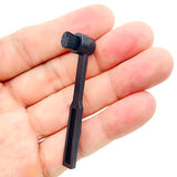 Turntable Stylus Cleaning Brush, Carbon-fiber Anti-static Vinyl Record Stylus Cleaner Brush to Remove Dirt and Dust for Record Needles