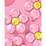 Light Pink Flower Balloon Set - 4 Pc | Groovy Birthday Decorations, Bachelorette, 70S Party Decorations, Baby Shower, Wedding, Photo Booth