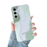 Compatible With Samsung Galaxy S25 Plus Case, Soft Shaped Art Design With Built-In Bumper Protective Phone Case, Cute Slim Tpu Cover Designed For Samsung Galaxy S25 Plus Case,Green