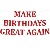 Funny Birthday Party Pack – Happy Birthday Banner And Swirls Pack - Adult Birthday Decorations – 21St – 30Th – 40Th – 50Th – 60Th – 70Th – 80Th Birthday Party Supplies