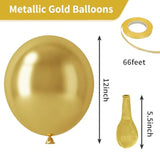 65Pcs Hot Pink Party Balloons, 12 Inches Helium Party Balloons With Ri