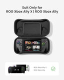 Slim Carrying Case for ROG Xbox Ally X/ ROG Xbox Ally 2025, Military Grade Protection Hard Shell Protective Cover, Portable Odorless Felt Travel Bag
