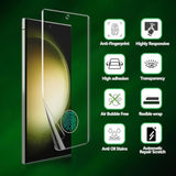 (3 Pack Designed For Samsung Galaxy S23 Ultra 5G Screen Protector, Case Friendly, Bubble Free, High Definition Clear Shieldeasy Installation (Tpu)