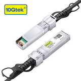 10G Sfp+ Dac Cable - 10Gbase-Cu Passive Direct Attach Copper Twinax Sfp Cable For Cisco Sfp-H10Gb-Cu0.3M, Meraki Ma-Cbl-Ta-0.3M, Fortinet, Ubiquiti Unifi, D-Link, 0.3-Meter(1Ft)