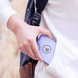 For Iphone 8 Case & For Iphone 7 Case With Screen Protector (Tempered Glass),3 In 1 Shockproof Hybrid Heavy Duty Hard Pc Cover Soft Silicone Sturdy Bumper Full Body Sturdy Case, Purple