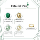 Green And Gold Balloons, 57Pcs 12 Inch Dark Green And Metallic Gold For Birthday, Graduation, St. Patrick'S Day, Jungle Party Decorations