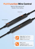 2 PACK USB C Headphones for iPhone 17 16 15, Wired Earbuds USB C with Clear Mic & Noise Reduction, Ear Buds Wired Headphones Type C Earphones for