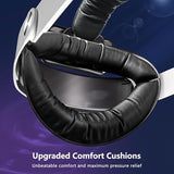 20000mAh Battery Head Strap Compatible with Meta/Oculus Quest 3 & 3S Includes 2 Rechargeable Magnetic Battery Packs for Charging and Extended