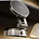 Portable Vacuum Magnetic Phone Holder Stand, Electric Vacuum Suction Phone Holder For Magsafe, Suction Cup Phone Mount Foldable For Iphone 16E/16/15/14/13/12 Pro/Pro Max