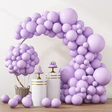 Pastel Purple Balloon Arch Kit: Lavender Birthday Party Decor