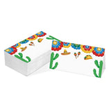 Table Place Card, Mexican Party Themed Tent Style Cards, Pack Of 25 Half-Fold Reception Place Card, Perfect For Mexican Fiesta Party, Baby & Bridal Shower, Birthday And Special Events A27