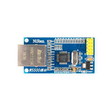 2Pcs W5500 Ethernet Network Module Spi Interface Full Hardware Tcp/Ip Protocol 3.3V 5V W5500 Stm32 Microcontroller Ethernet Network For Arduino