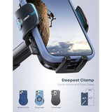 Car Phone Holder - Strong Suction, 360° Rotation, Adjustable Mount for iPhone