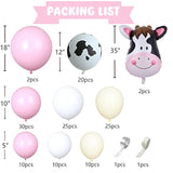 Pink Cow Balloon Garland Kit: Cowgirl Party Decorations