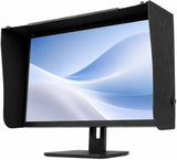 1727 Inch Foldable Adjustable Monitor Hood | Privacy Sunshade (Fits 16.1527.95In W/4171Cm, 14.17In H/36Cm) | Not For Curved Monitors