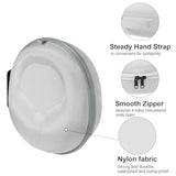 Hard Organizer Portable Carry Travel Case For Airpods Max, For Sony & Audio-Technica Headphones β Shockproof, Waterproof & Durable Protection,Grey - Medium