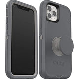 OtterBox + Pop Defender Series Case for iPhone 11 PRO (NOT 11/11 Pro Max) Non-Retail Packaging - Howler Grey