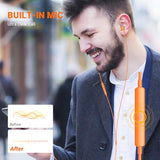 USB C Headphones for iPhone 17 Pro Max Air 16 15, Type C Earphones with Microphone Magnet Stereo Wired Earbuds for Galaxy S26 S25 Ultra S24+