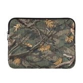 Wood Camouflage Tree Camo Laptop Sleeve Case 13, 13.3, 14 Inch, Computer Cases For Pad Tablet, Waterproof Briefcase Bag