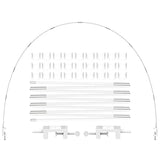 12Ft White Table Balloon Arch Kit, Balloon Arch Stand Frame For Birthday Party Wedding And Graduation Decorations, Christmas Decort Baby Shower Bachelor Party Supplies