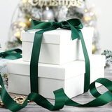 Hunter Green Ribbon Green Satin Ribbon 1 Inch X 50 Yards Double Face S