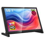10.1" Ips Lcd Capacitive Touchscreen Monitor Hdmi Display 1280X800 For Raspberry Pi 5/4/3B+ Xbox Ps4 Windows 7/8/10