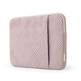 Bagsmart Laptop Sleeve Bag Compatible With Air/Pro, 13-13.3 Inch Notebook, Compatible With Pro 14 Inch, Air M2 Sleeve 13 Inch, Repellent Protective Case With Pocket, Pink