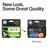 962 Cyan, Magenta, Yellow Ink Cartridges | Works With Officejet 9010, 9020 | Eligible For Instant Ink | 3Yp00An