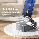 Usb C To 3.5Mm Headphone Jack And Charger Adapter, 2-In-1 Audio & Fast Charging Splitter For Apple Iphone 16/15/Pro/Pro Max, Ipad, Samsung, Pixel, And More 2Pack