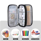 Electronic Organizer Bag, Waterproof Portable Travel Cable Storage Bag, Multifunctional Cord Storage Case For Usb Drive, Dard Drive, Power Bank, Charger, Mouse, Usb Cable, Headphones - Black