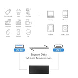 Usb To Usb C Adapter, Usb 3.0 Female To Usb C Female Adapter Connector Compati