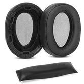 Leather Earpads Replacement Foam Ear Pads Pillow Cushion Cover Cups Repair Parts Compatible With Sony Mdr-100Abn Wh-H900N Headphones Headset