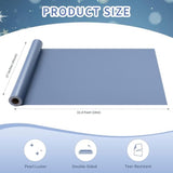 Matte Navy Blue Reversible Wrapping Paper Mini Roll 17x32.8 Ft Gift Wrap