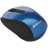 Verbatim 2.4G Wireless Mini Travel Optical Mouse with Nano Receiver for Mac an