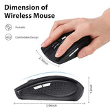 12 Pack Wireless Mouse For Laptop 1200Dpi Wireless Computer Mouse With 6 Butto