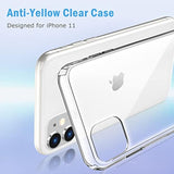 iPhone 11 Clear TPU Case Shockproof Slim Anti-Scratch 6.1 Inch