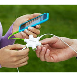 Belkin Rockstar 5-Jack Multi Headphone Audio Splitter (Light Green) - Headphone Splitter Designed To Connect Up To 5 Devices For Classrooms, Audio Mixing & Shared Experiences - For iPhone, iPad & More