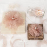 Sweet Nectar Pink Sheer Organza Ribbon,1-1/2 Inches X Continuous 50 Ya