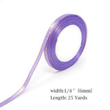 8 Rolls 1/4 Inch 25 Yard/Roll Double Faced Satin Ribbons Fabric Ribbon