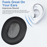 Kraken Kitty V2 Pro Ear Pads Replacement Ear Pads Cushions Compatible With Razer Kraken Kitty V2 Pro Headphones Comfort Mesh Fabric Memory Foam Headset Earpads Ear Cups Cover Repair Parts (Black)