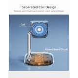 Watch Charger Stand For Apple Watch, Fast Charging For Apple Watch 10/Ultra 2/Ultra/9/8/7/6/5/4/3/Se 2, Compatible With Airpods 4/Airpods Pro 2, 505A (Black)