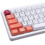 Pbt Keycaps, 143 Keys Liftoff Keycaps Dye-Sublimation 6.25U 7U Spacebar Pbt Ke