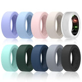 10 Pack Ring Cover For Oura Ring Gen 4 /Gen 3/ Samsung Galaxy Ring, Anti-Scratch Elastic Silicone Oura Ring Cover For Working Out Gym - Patent Pending