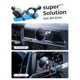 15W MagSafe Car Mount Charger, Fast Wireless Charging for iPhone 15/14/13/12