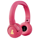 Kids Bluetooth Wireless Headphones | The Gecko 2 | Foldable, Durable Headphones For Kids 3+ | Volume Limited 85 Db, Microphone | On-Ear | Wireless Music-Sharing Function (Rgrey)